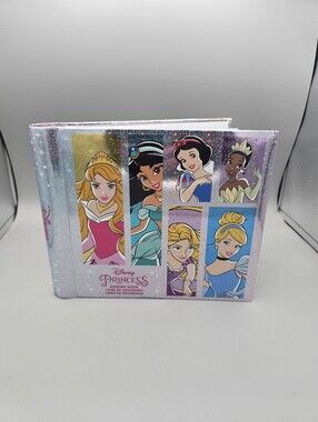 Disney Princess Deluxe Autograph Memory Book RARE Holographic Official Parks New